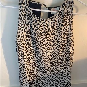 Parker Silk Animal print top
